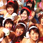 モロ出し水中運動会3