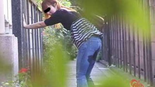 失態隠撮　Gパンお漏らし