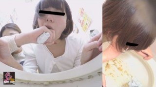 強制嘔吐 泥酔女を介抱する女